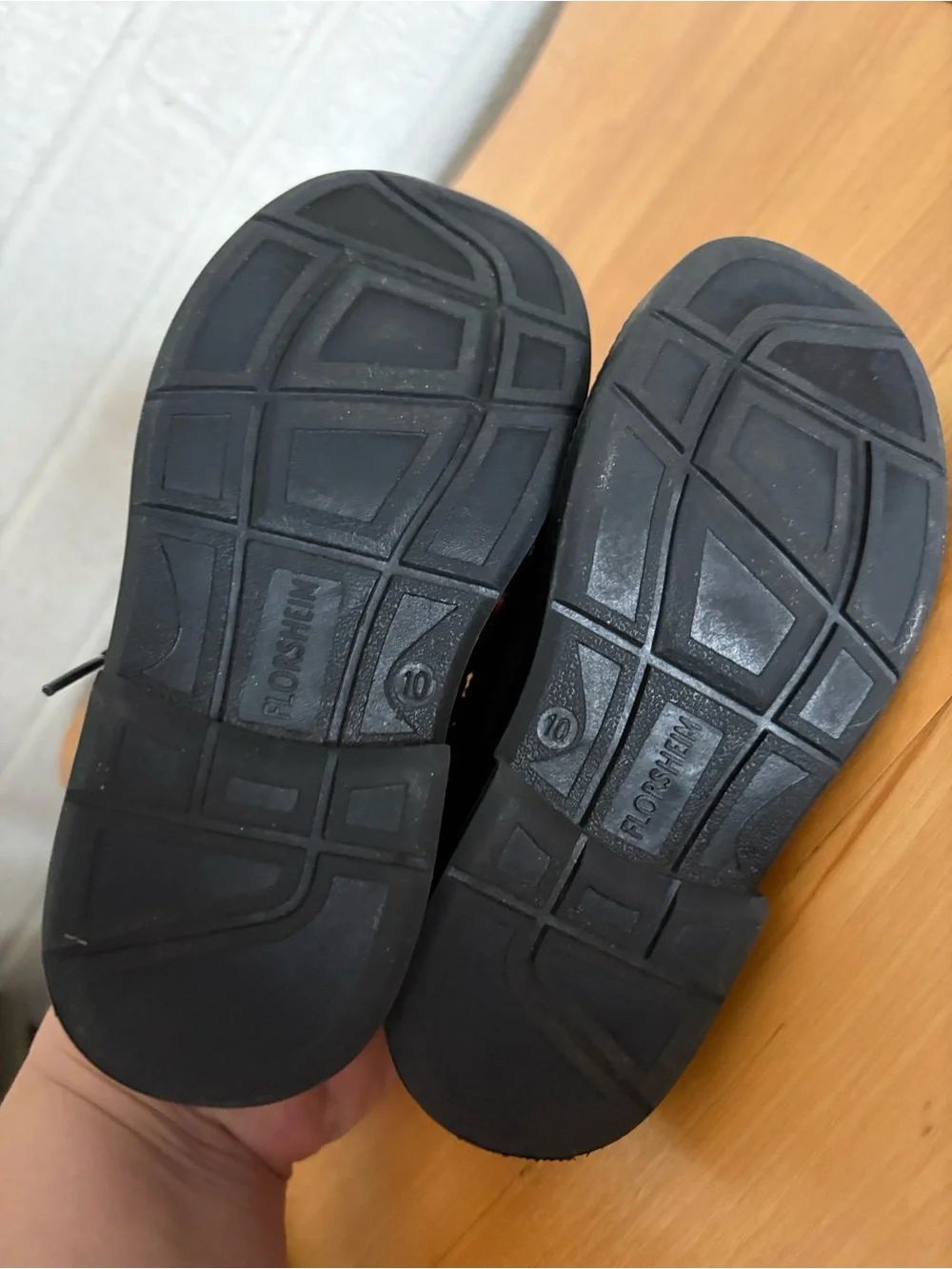 Florsheim Kids Boys Size 10M Billing Jr lace up Dress Shoe Oxford Black Leather
